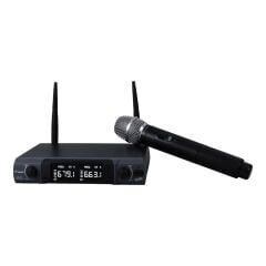 Westa WM-202HT 1 Alıcı + 1 El Mikrofonu +1 Yaka (Lavalier) Kablosuz Uhf Mikrofon Seti