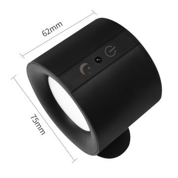 Ledx AL-SK-BD80A Çift Yönlü Kumandalı Duvar Aplik Çalışma Lambası 3000K-4000K-6500K