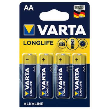 Varta Longlife Power Alkalin AA Kalem Pil 4'lü Paket