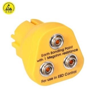 ESD Antistatik 3x10mm Topraklama Fişi IZ-EBP3SEU