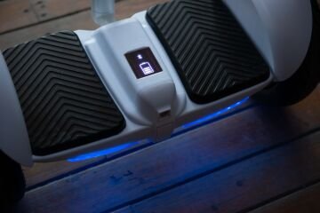 Citymate Plus Elektrikli Kaykay Cubuklu Hoverboard Bluetooth Beyaz