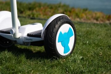 Citymate Plus Elektrikli Kaykay Cubuklu Hoverboard Bluetooth Beyaz