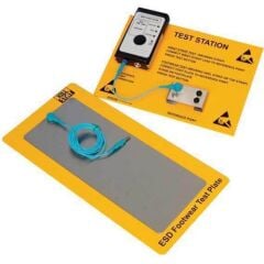 Antistatik ESD Bileklik-Topukluk-Ayakkabı Test İstasyonu BD-WST3