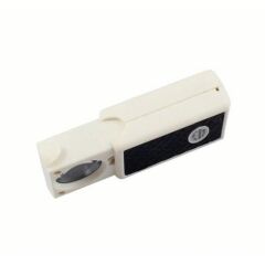 UV Mor Işıklı Para Kontrol Büyüteci Cep Sürgülü 10x 21mm