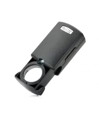 MG21008 Işıklı Mini Cep Büyüteç (30X Büyütme) Kuyumcu, Harita, Yazı