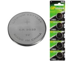 GP CR2032 3V LİTYUM PARA PİL (5'Lİ PAKET)