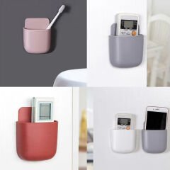 SUNUP SN-24906 DUVARA MONTELİ SAKLAMA KUTUSU TELEFON KUMANDA TUTUCU