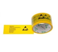 Antistatik 50mmx25m Ebatlarında ESD Paketleme Bandı IZ-W169