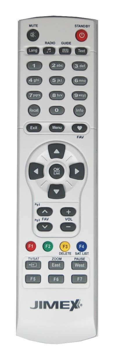 Jımex Jm-9100F Uydu Kumandası