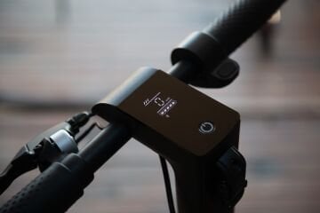 Citymate Gold 350Watt Elektrikli Scooter 8.5 inch Teker Bluetooth Siyah