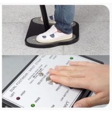 Esd Bileklik, Topukluk ve Ayakkabı için Test İstasyonu IZ-ESDT02