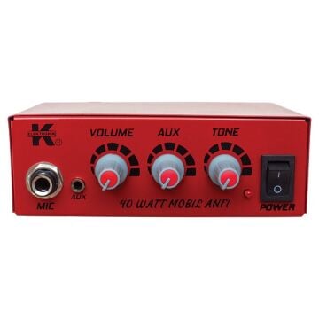 12 Volt 40 Watt Mini Metal Kasa Pazarcı Anfisi