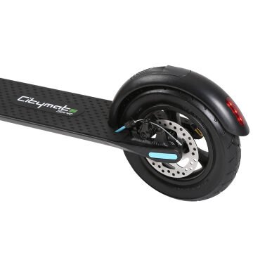 Citymate X8 Sonic 350 Watt Elektrikli Scooter Sisme Teker Gümüs