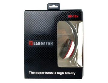 Langston iM-12v Kulaklık Mikrofon ve 3.5mm Stereo Kablo - Beyaz