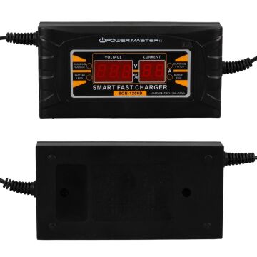 Powermaster SON-1206D 12 Volt 6 Amper Dijital Göstergeli Akıllı Akü Şarj Cihazı