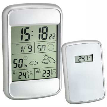 TFA 35.1123 ´LOOK´ Hava Tahminli İç Sıcaklık ve Nem, Dış Sıcaklık Ölçer