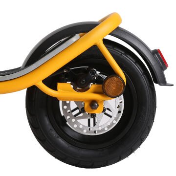 Citymate Pro 500 Watt Elektrikli Scooter 10 inch Şişme Teker Bluetooth Sarı