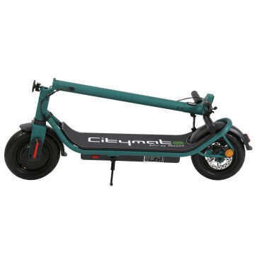Citymate Pro 500 Watt Elektrikli Scooter 10 inch Şişme Teker Bluetooth Yesil