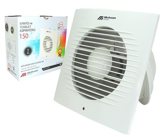 MUTLUSAN 150LİK BANYO TUVALET ASPİRATÖR (15CM)