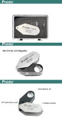 Proskit MA-014 Işıklı Büyüteç