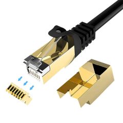 PowerMaster PMCAT715 Cat7 15 Metre 10Gbps 600MHz LAN Ethernet Kablosu - RJ45 26AWG Bakır
