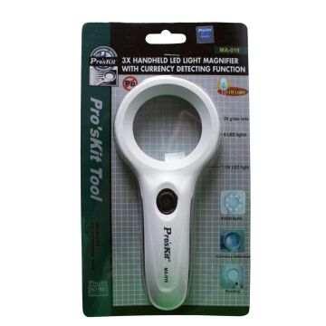 Proskit MA-019 Işıklı Büyüteç