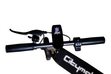 Citymate Pro 450 Watt Elektrikli Scooter 10 inch Şişme Teker Bluetooth Siyah