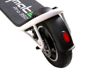 Citymate Pro 350Watt Elektrikli Scooter 10 inch Şişme Teker Beyaz