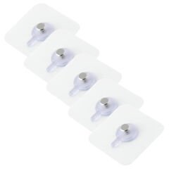 KENDİNDEN YAPIŞKANLI VİDA KANCA (5Lİ PAKET)