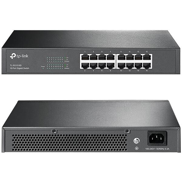 Tp-Link TL-SG1016D 16 Port Gigabit Ethernet Switch