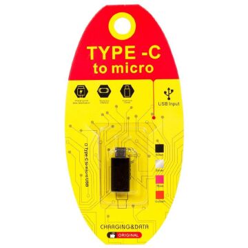Powermaster PM-18309 Type-C To Android Micro Usb Otg Aparat