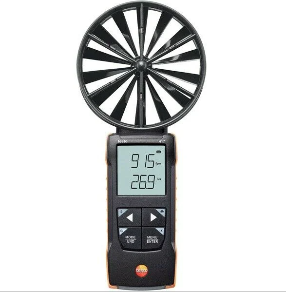 Testo 417 Akıllı Hava Hızı ve Debi Ölçer