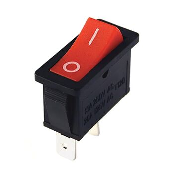 TEKLİ İNCE IŞIKSIZ İKİ KONUMLU ANAHTAR IC-114 (20'Lİ PAKET)