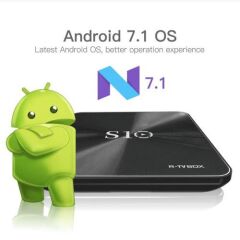 S10 R-TvBox Androıd Tv Box Android 4K UHD 3D