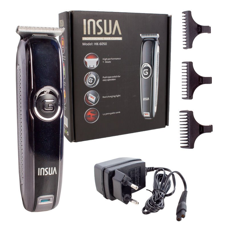INSUA HK-6050 PROFESYONEL ŞARJLI SAÇ VE SAKAL TRAŞ MAKİNESİ