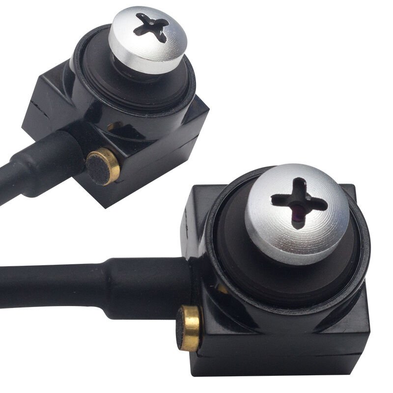 PowerMaster PM-19312 3.6 MM 800 Tvl 1/4 Sensör Mikrofonlu Vida Tip Mini Kamera