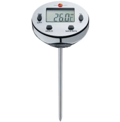 Testo 0560-1113 Su Geçirmez Paslanmaz Mini Termometre