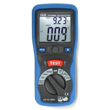 CEM DT-5300B Toprak Direnci Test Cihazı