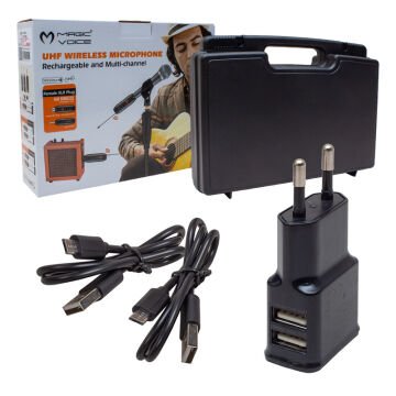 Magicvoice Mv-19590 UHF Kablosuz Amfi ve Enstrüman Aksesuarı Üçlü Set