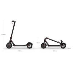 Tomolco H7 250Watt Elektrikli Scooter 8.5 inch Sisme Teker Siyah