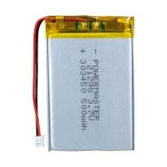 PowerMaster 303450 3.7 Volt 500 Mah Lityum Polimer Pil