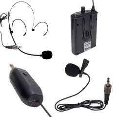 Magicvoice Mv-19601 UHF Kablosuz Enstrüman Uyumlu Bluetooth Jak Girişli İkili Mikrofon Set