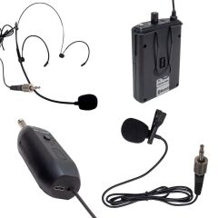 Magicvoice Mv-19601 UHF Kablosuz Enstrüman Uyumlu Bluetooth Jak Girişli İkili Mikrofon Set