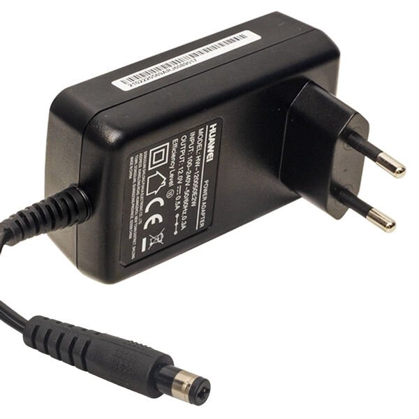 HUAWEİ HW-120050E2W 12 VOLT 0,5 AMPER PLASTİK KASA PRİZ TİPİ ADAPTÖR 5.5*2.5 UÇ