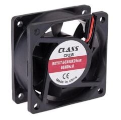 Class CF-235 60X60X25 DC 24V  Aksiyel Fan (5 Adet Gönderilecektir)
