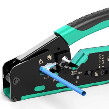 Powermaster PM-24016  RJ11 - RJ45 Yeni Nesil Soket Sıkma Pensesi