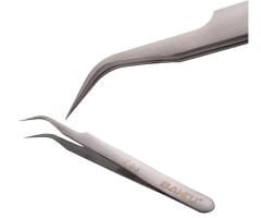 Baku BK-A3-7-SA Paslanmaz Çelik Eğri Uç Cımbız