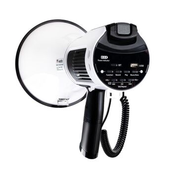 Westa WM-90PU Type-C 100 Watt Mayk Mikrofonlu USB-TF-Bluetooth Megafon