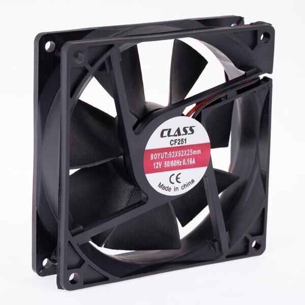 Class CF-251 - 92x92x25 DC 12V Aksiyel Fan