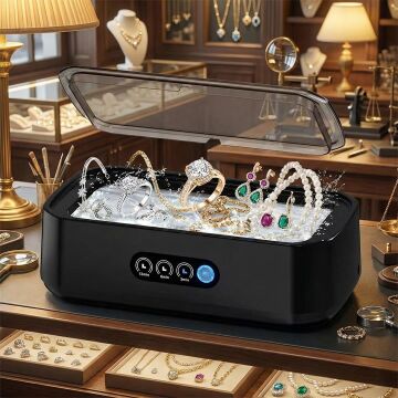 Sunup SN-29176 Profesyonel Ultrasonik Takı Mücevher Gözlük Temizleme Makinesi